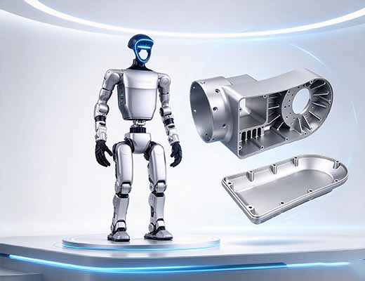 Robotics CNC machined drive and transmission components